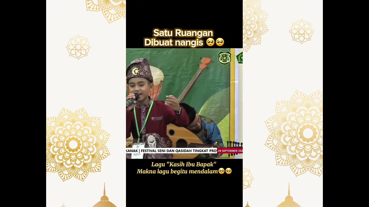 Lagu: Kasih Ibu Bapak ❤️