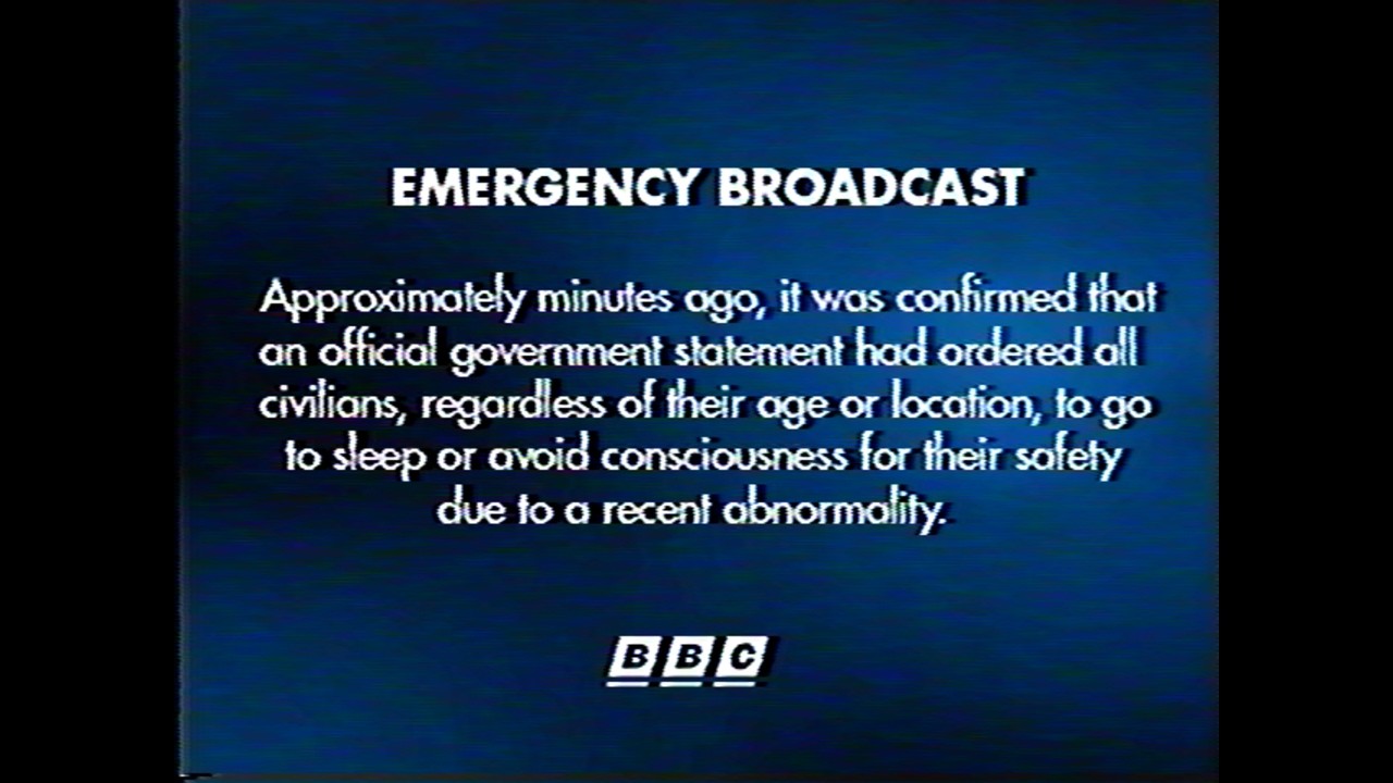 BBC EAS Scenario - Do Not Wake Up (1996)