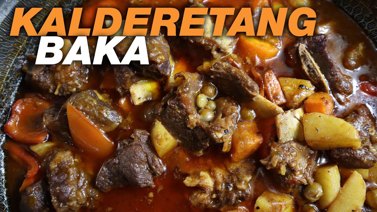 Sobrang Sarap ng Kalderetang Baka na ‘to! Perfect sa Handaan! | Recipe for Beginners! (Tagalog)