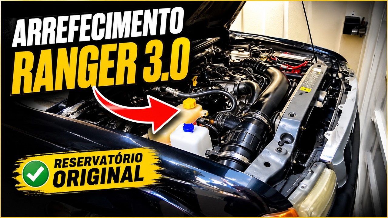 Reservatório de Arrefecimento Original Ford Ranger 3.0 2008