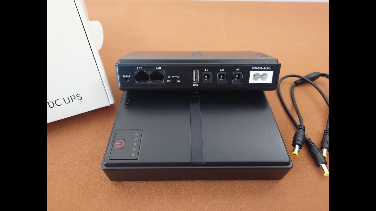 ДБЖ, джерело, безперебійного, живлення, для, роутера, Wi-Fi, 5V, 9V, 12V, 18W, 18650x4