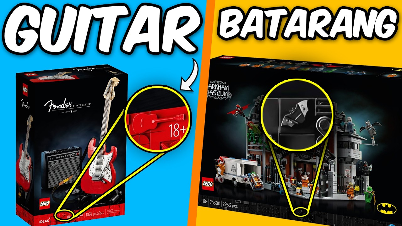 Hidden Details in LEGO Packaging you NEVER Noticed