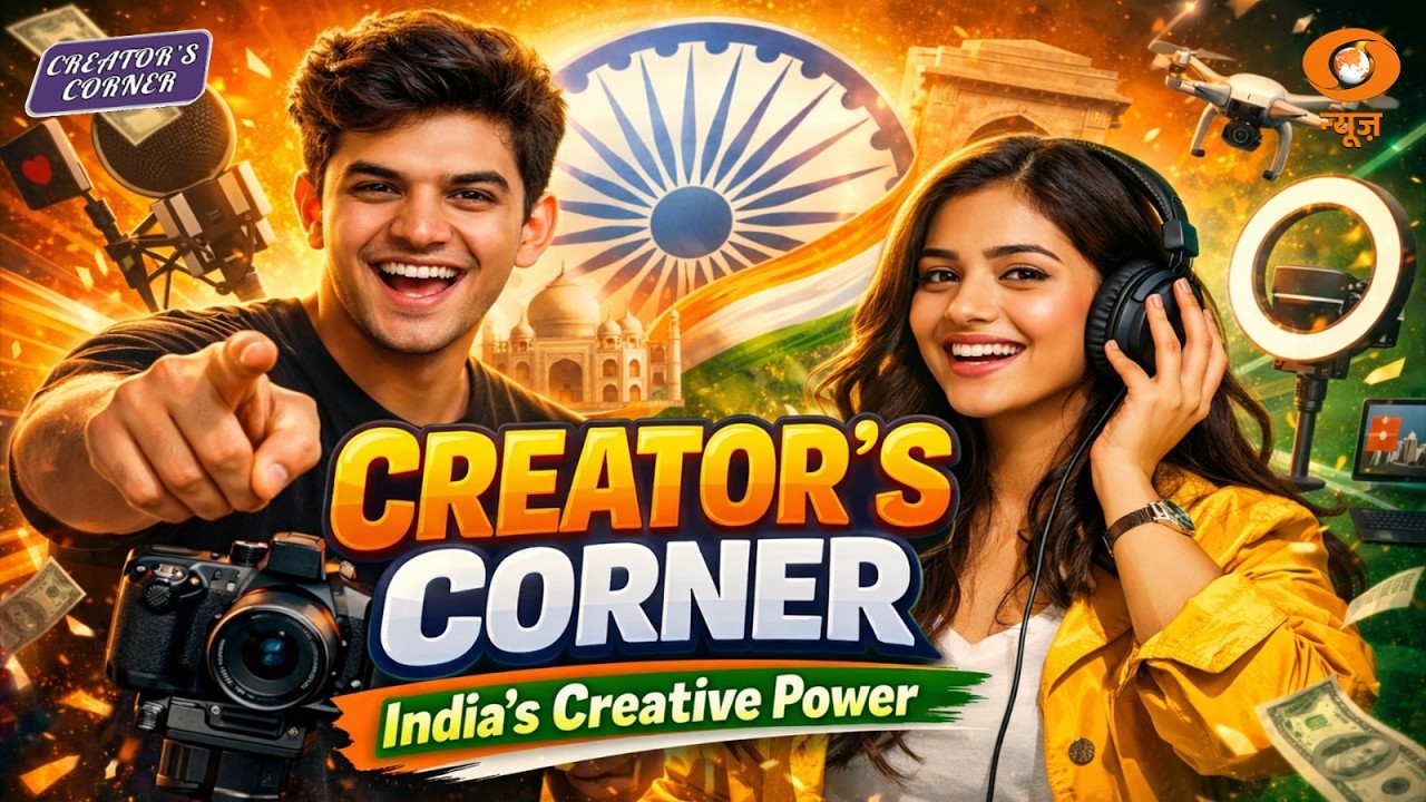 India’s Big Moves: IAF Careers, EU Trade Deal & Chip Revolution | Creator’s Corner | DD News