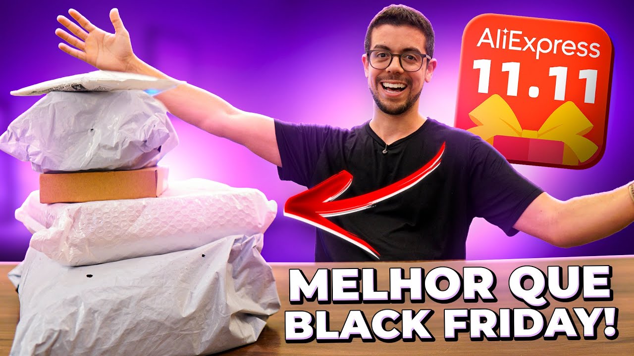 SUPER UNBOXING 11.11 ALIEXPRESS 2025 (&Oacute;timos Achados!)
