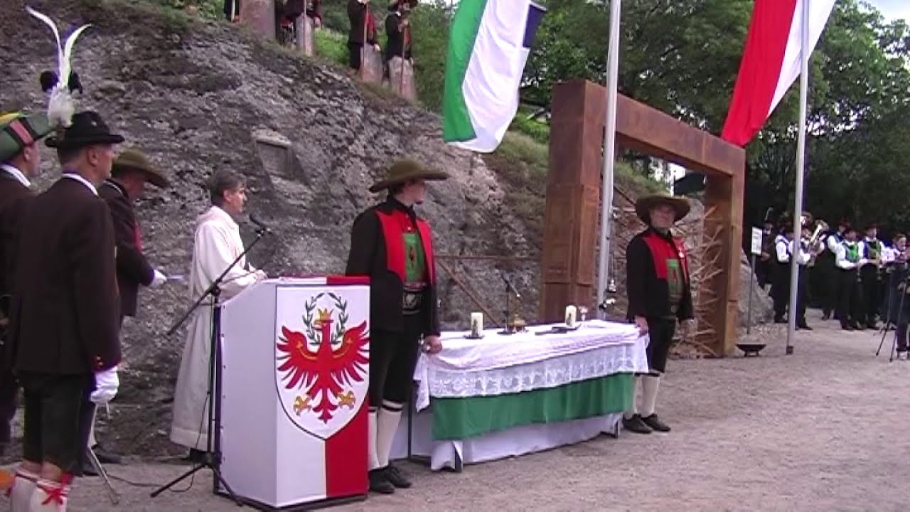 Segnung der Gedenkstätte beim Pulverturm in Erinnerung an die Küchelbergschlacht von 1809 - 2012
