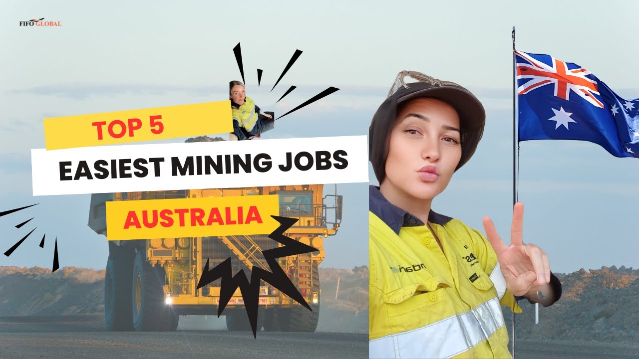 5 самых простых профессий в горнодобывающей промышленности в Австралии | FIFO Jobs 2025