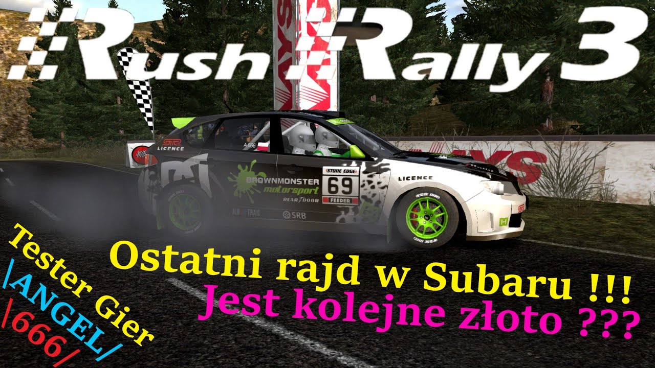Rush Rally 3 #6 Czy jest drugie złoto? ;) Koniec z Imprezą!