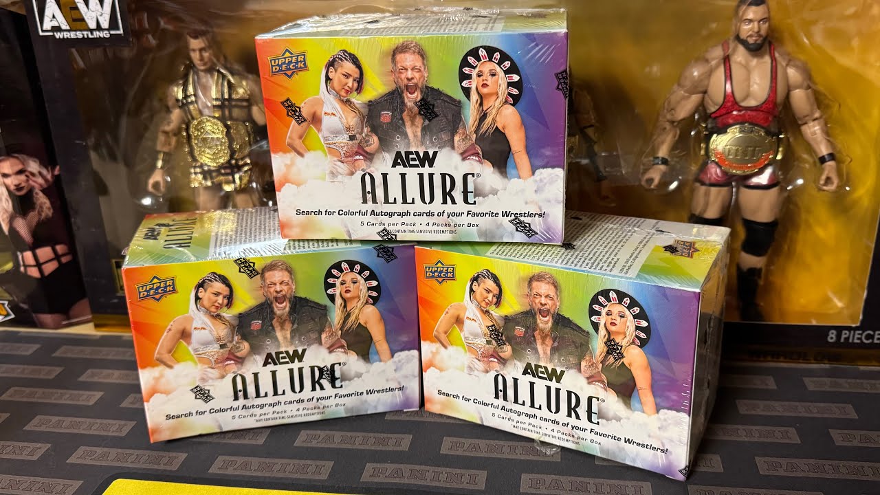 AEW Upper Deck Allure 2024 Blaster Box Opening!