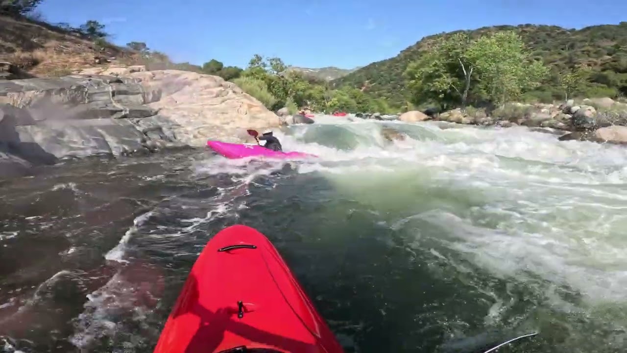 5/20/2025 Kaweah River Gateway Section 1100 cfs Whitewater Kayaking