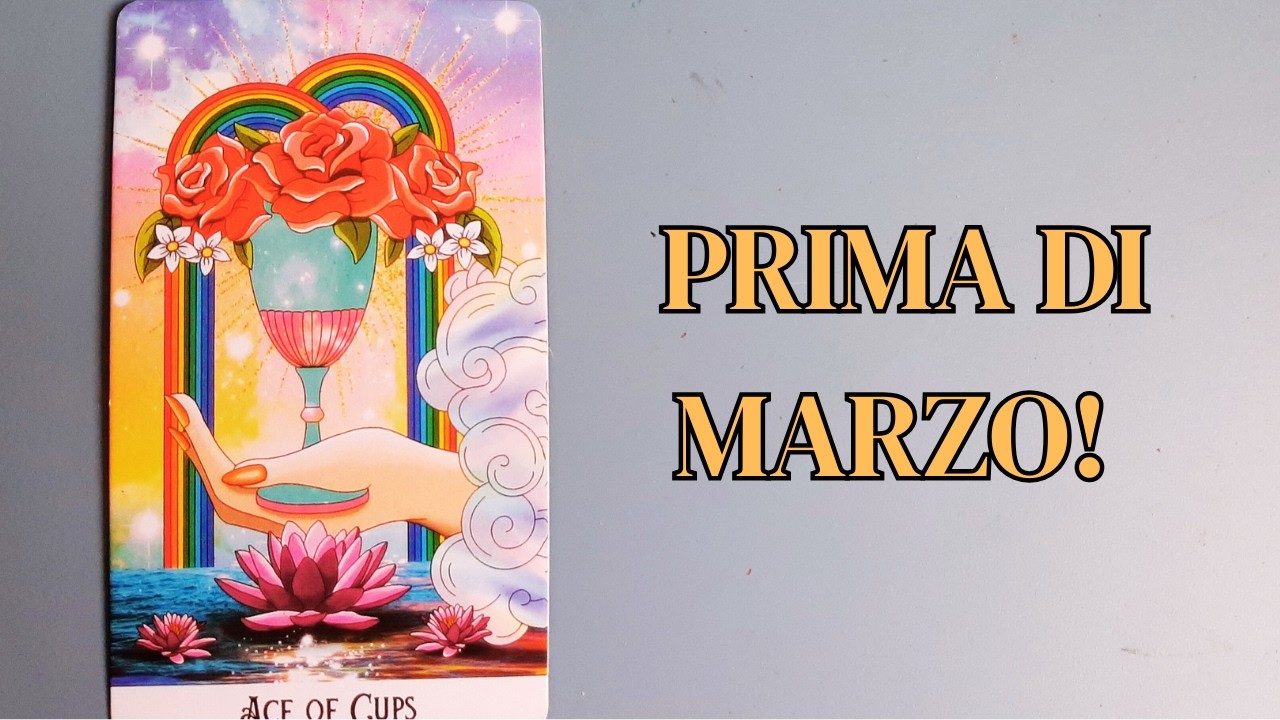 PRIMA DI MARZO LA SVOLTA! ❤️ Ha deciso: ti vuole e basta
