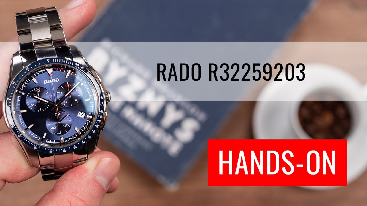 HANDS-ON: Rado HyperChrome Chronograph Quartz R32259203