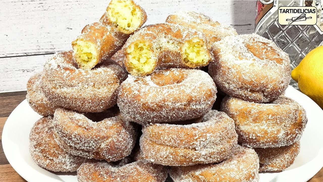 🍩 Con TRUCO❗ ROSQUILLAS de AN&Iacute;S de MI ABUELA Esponjosas y Tiernas por d&iacute;as 😉DULCE de PUEBLO