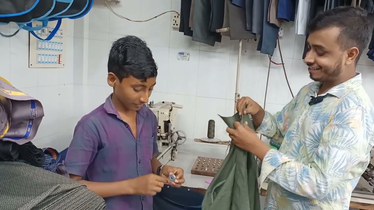 দেখুন টেইলার্সে কিভাবে উন্নত কোয়ালিটির শার্ট তৈরি হয়।