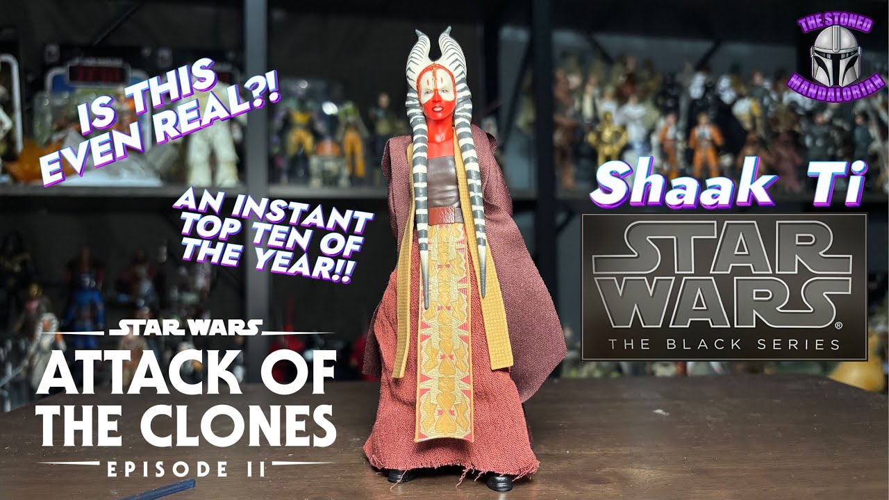 Shaak Ti-Star Wars The Black Series Figure Review (Attack of the Clones) BRAND NEW 2025!