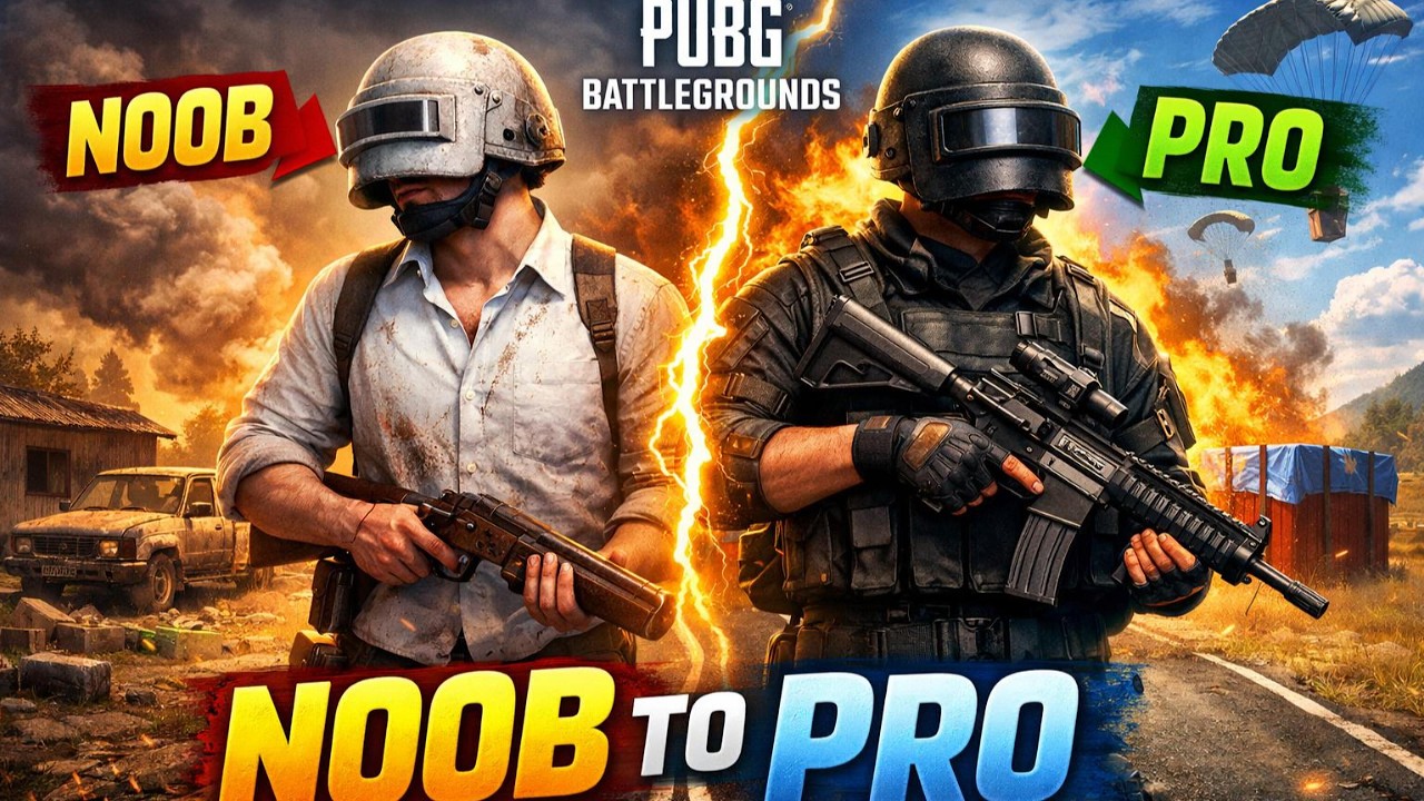 Noob to Pro – PUBG Journey