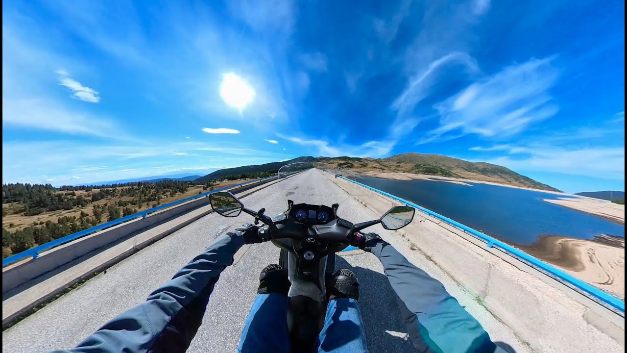Trip to Belmeken | Kymco Downtown 350i (4K)