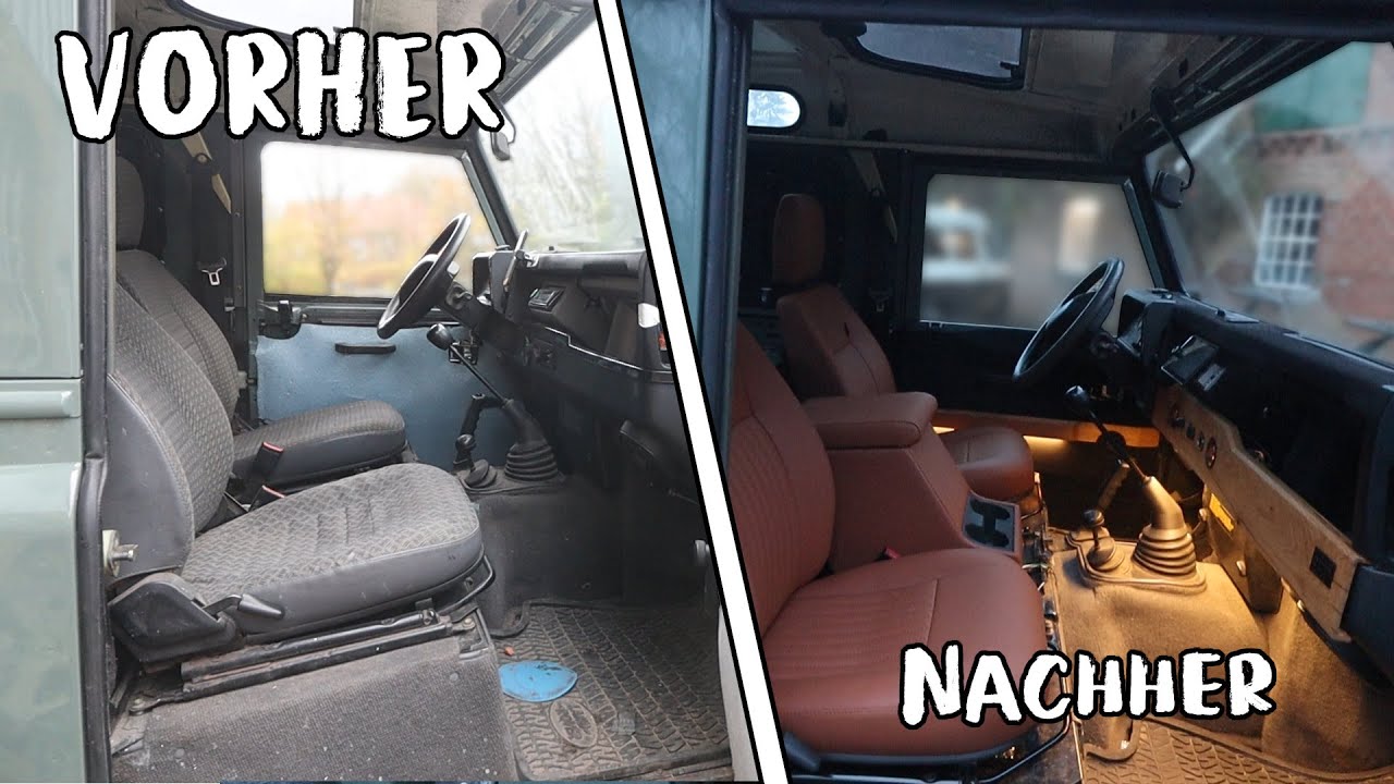 Defender Innenraum MAKEOVER | MEGA TRANSFORMATION