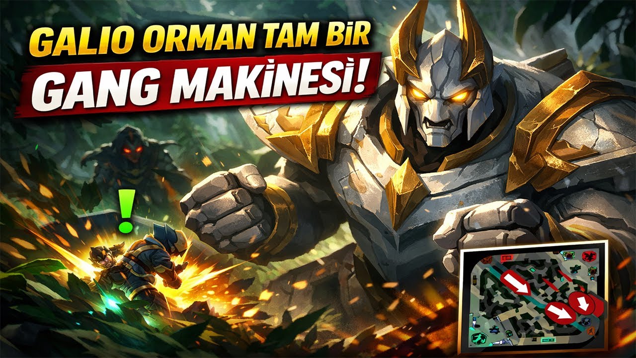 JUNGLE GALİO FAZLASIYLA OP