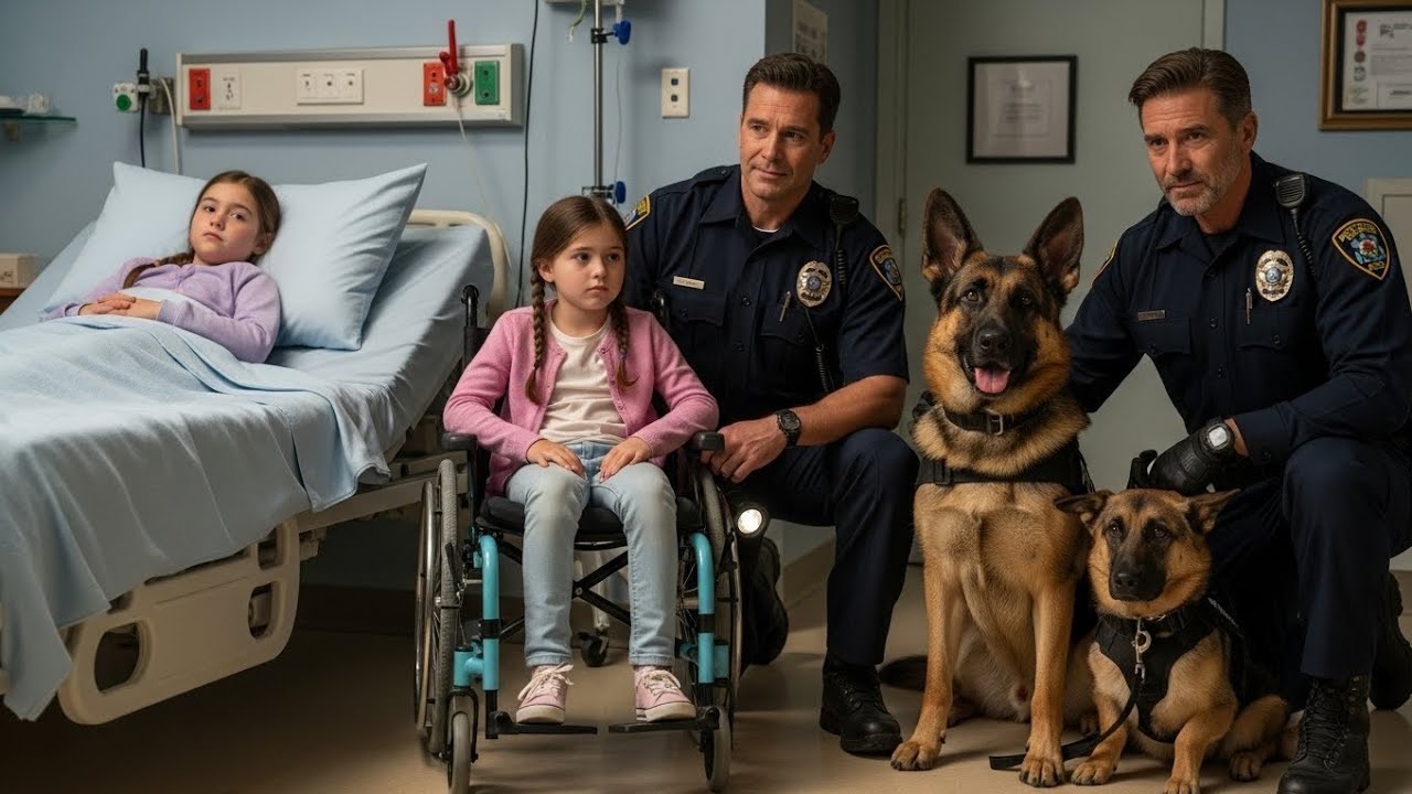 A Police Dog Breaks Into a Frenzy Beside a Paralyzed Girl —What He Was Sensing Terrified the Officer