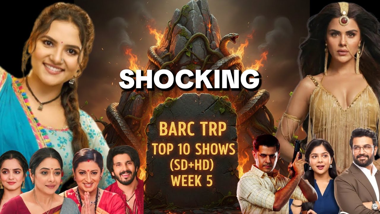 Barc Trp TOP 10 Shows (SD+HD) Week 05(2026) : Naagin, Mr and Mrs Parashuram