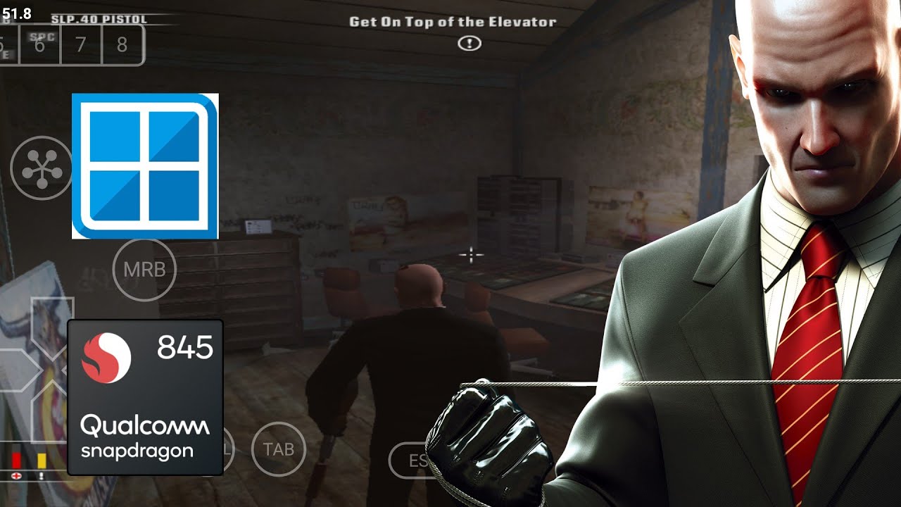 Play Hitman: Blood Money on Android | Winlator 10.1 Best Settings | Snapdragon 845  Smooth Gameplay