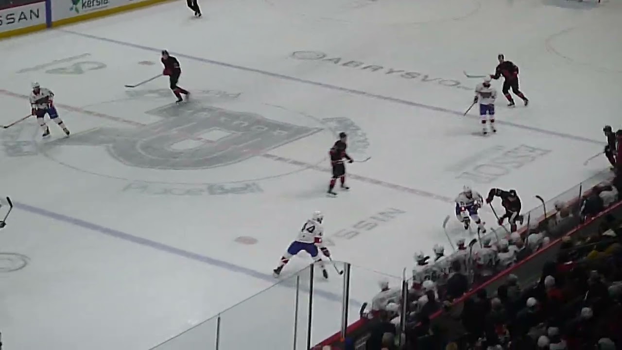 Filip Mešár of the Laval Rocket scores vs. the Utica Comets 2/4/26
