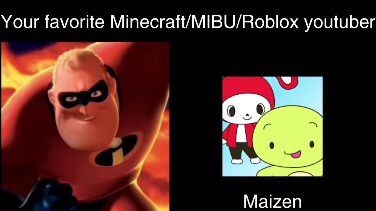 Mr Incredible becoming canny | Your favorite Minecraft/MIBU/Roblox youtuber (Both parts combined)