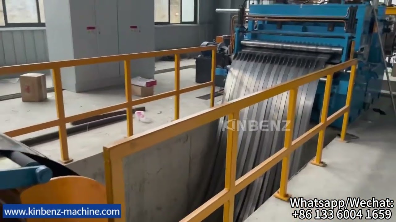 KINBENZ Double Slitter Slitting Line ideal for HR/CR/Carbon Steel Processing