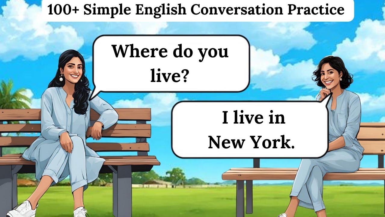 100+ Simple English Conversation Practice | Everyday English Speaking and Listening Practice