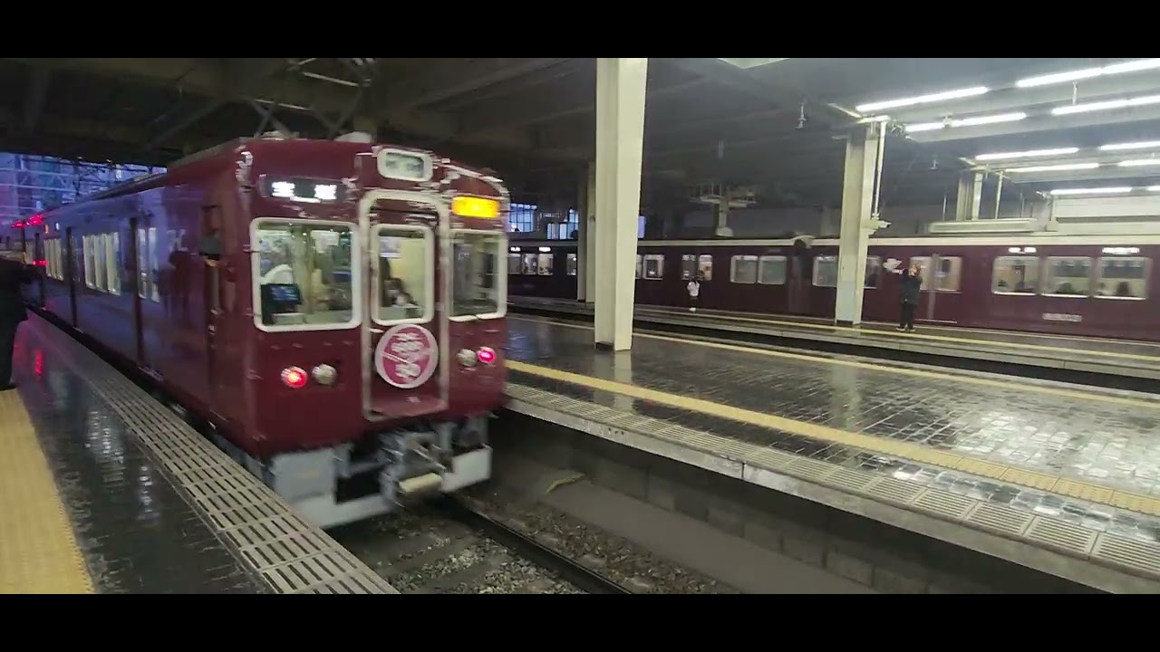 阪急宝塚線6000系6013F&7000系7002F