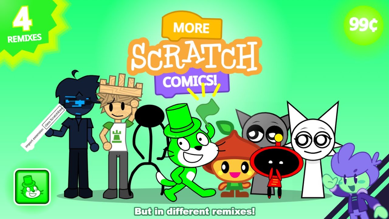 MORE Scratch Comics! But in different remixes!