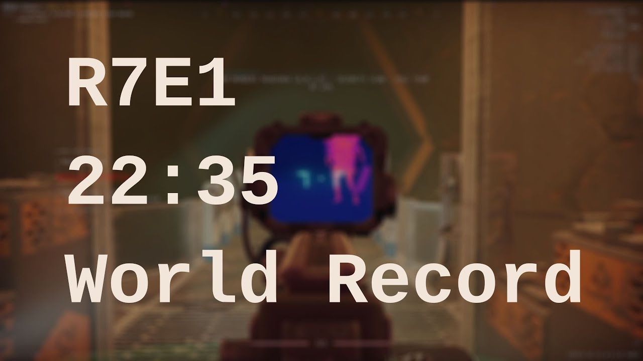 R7E1 22:35 | GTFO Speedrun World Record