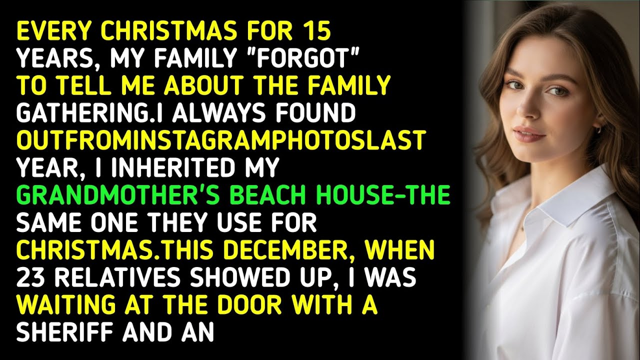 EVERY CHRISTMAS FOR 15 YEARS, MY FAMILY 