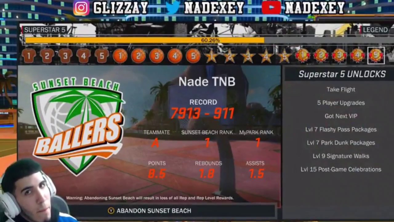 NADEXEY SS5 rep bar