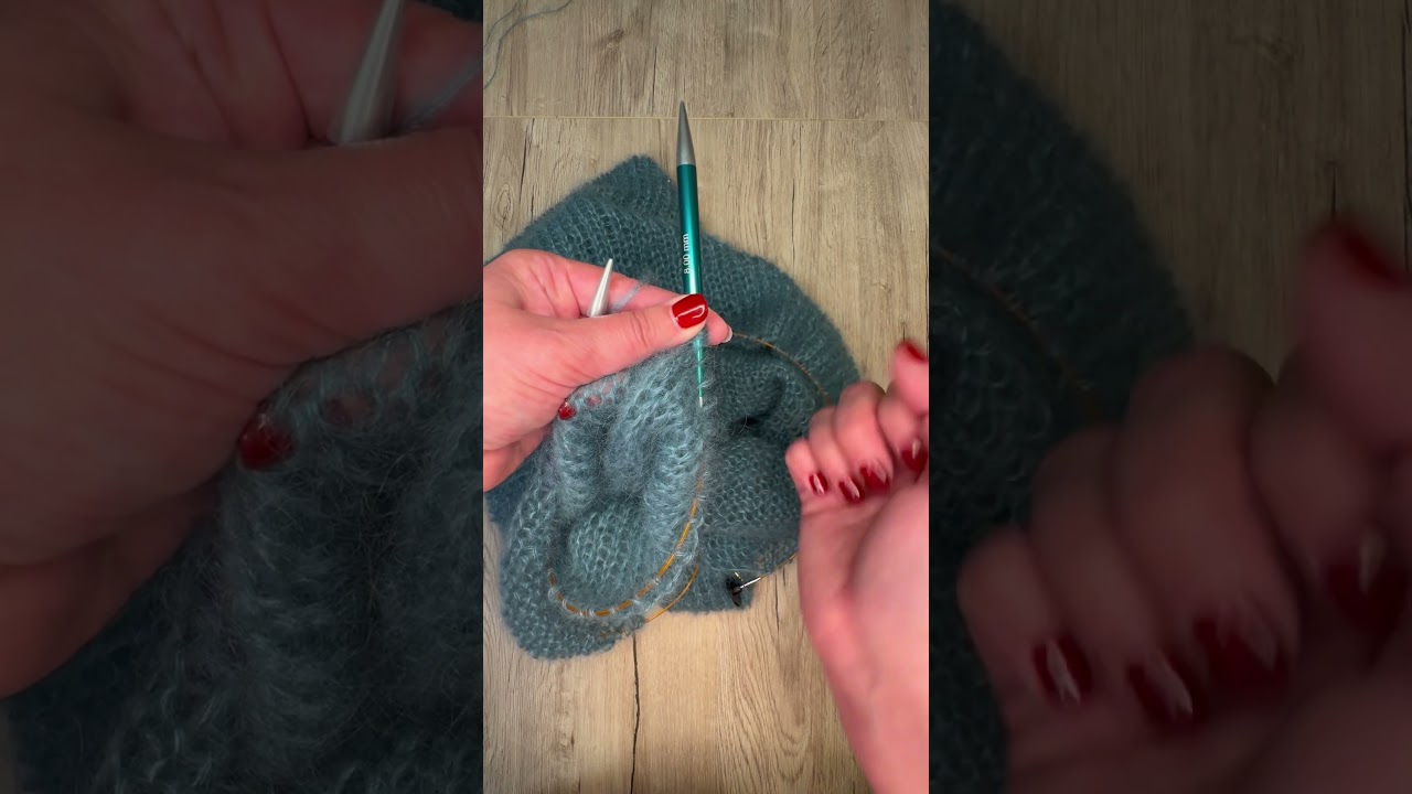 Un TRUCCO per lavorare a maglia pi&ugrave; VELOCEMENTE 🔝