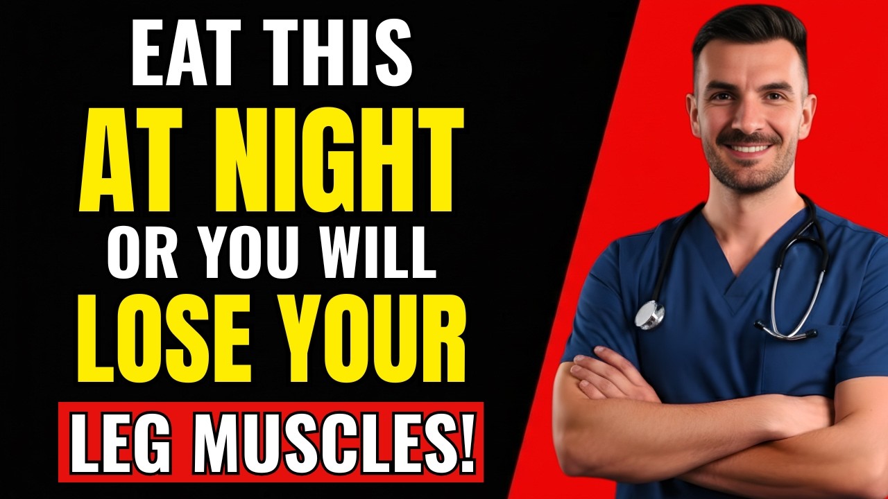 Dr. Adrian Cole: Eat This PROTEIN Before BED or LOSE LEG MUSCLE After 60!