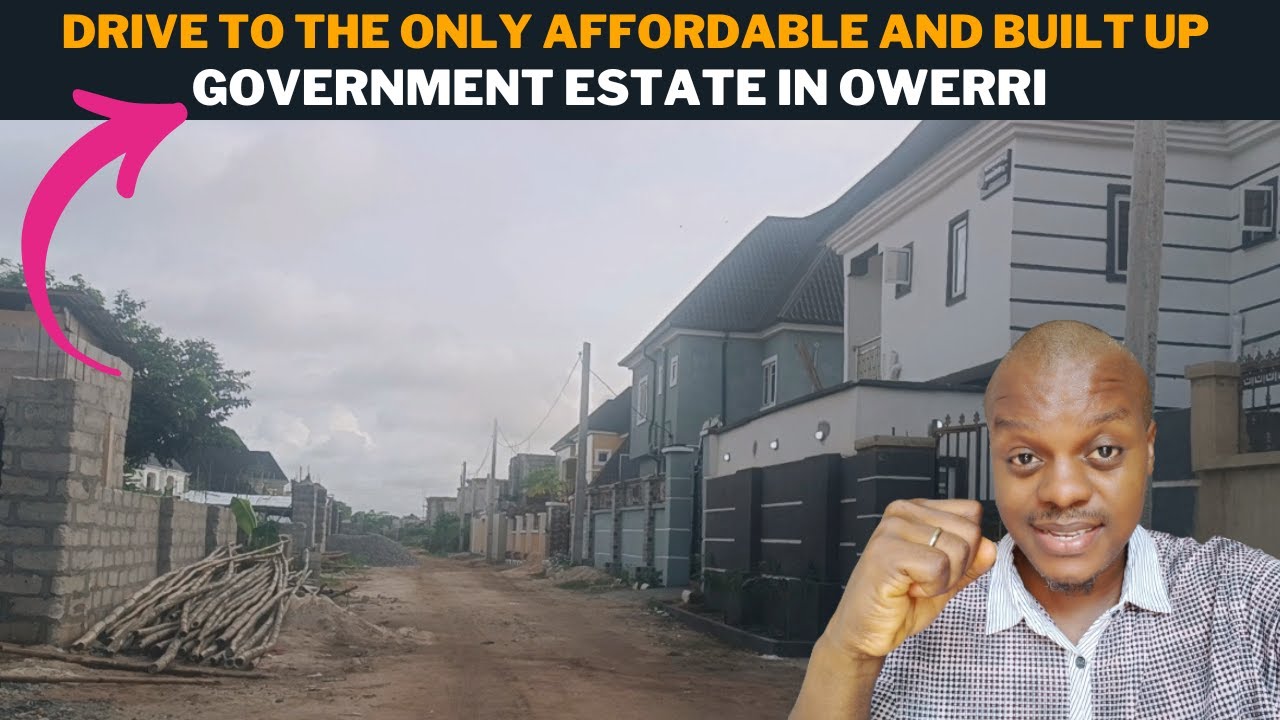 AN AFFORDABLE GOVERNMENT ESTATE IN OWERRI THAT IS BUILT UP AND DEVELOPED / LANDS FOR SALE