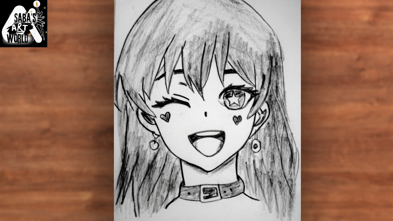 Easy Way to Draw Anime Expressions for Beginners | Pencil Art Tutorial