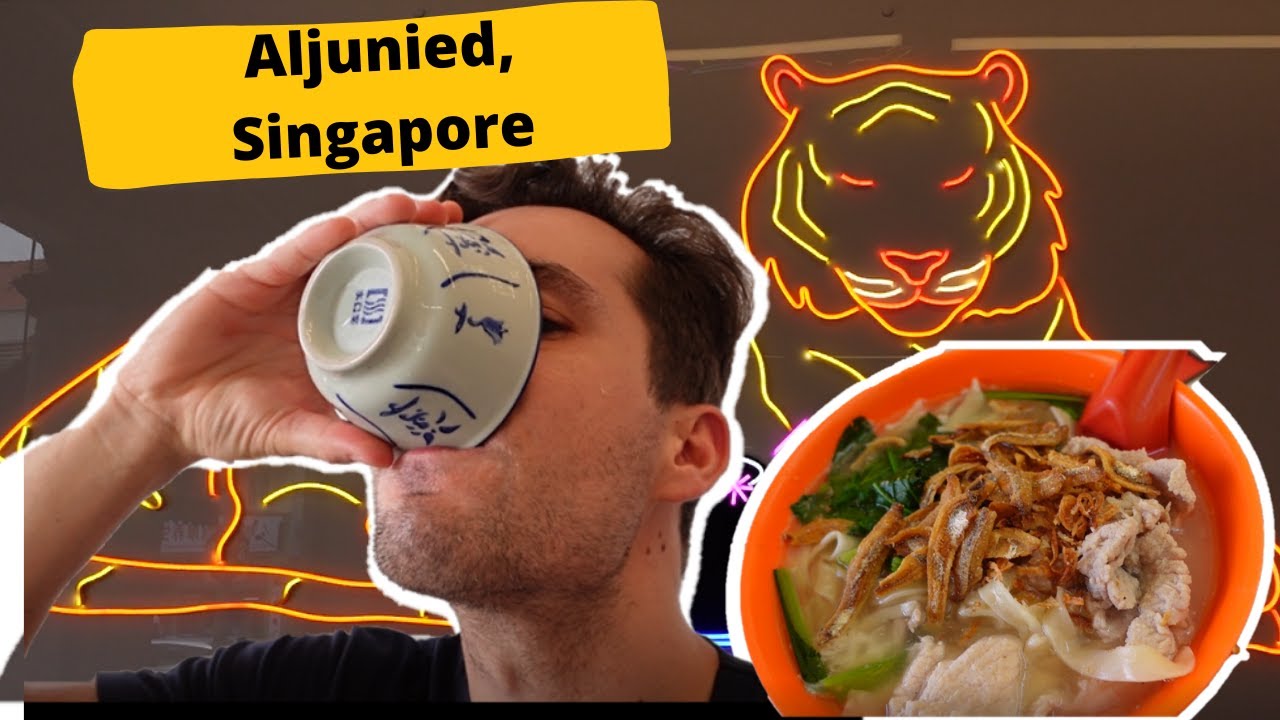 Handmade noodles & best desserts in Aljunied, Singapore
