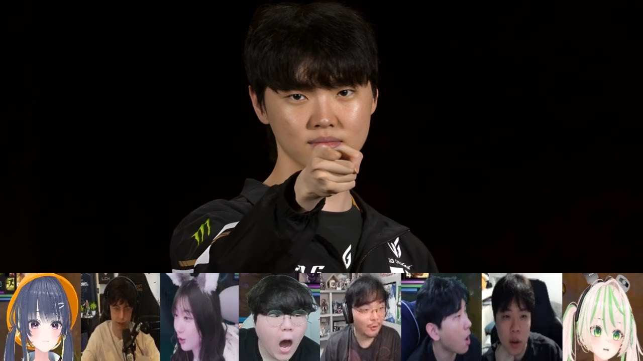 GEN vs DK 중요장면 스트리머 반응 모음 | 05.03 | 2025 LCK