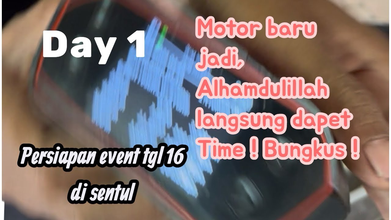 Hari pertama setting motor ninja 2tak SSR , langsung Bungkus ! 🥹🙏🏻