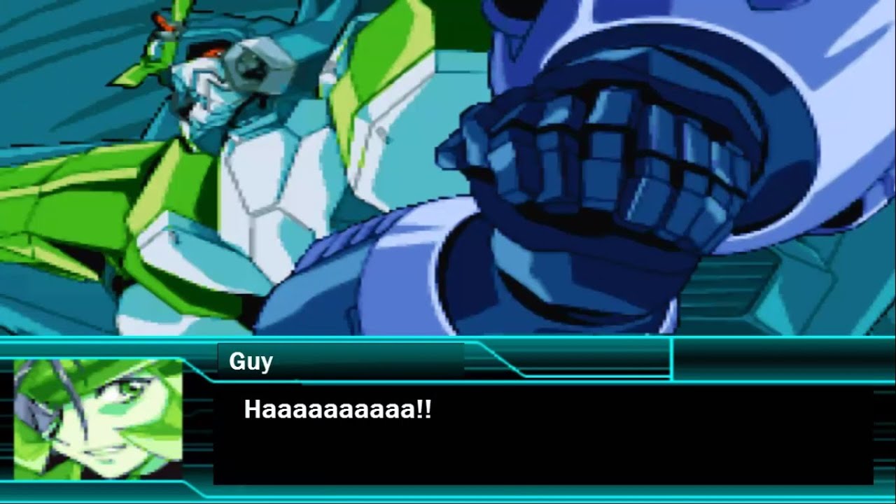 Super Robot Wars W - GaoFighGar All Attacks (English Subs)