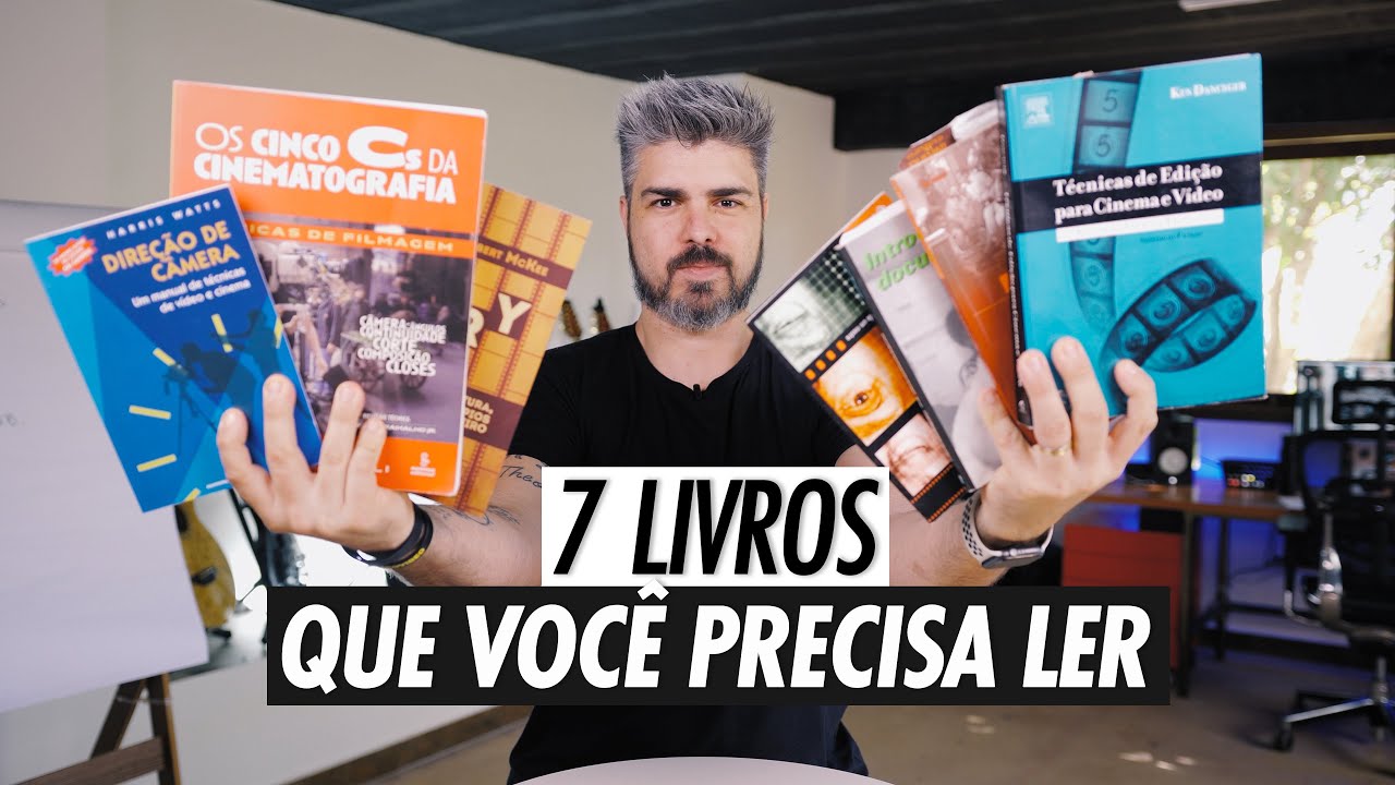 7 Livros Indispensáveis Para Videomakers (em Português)