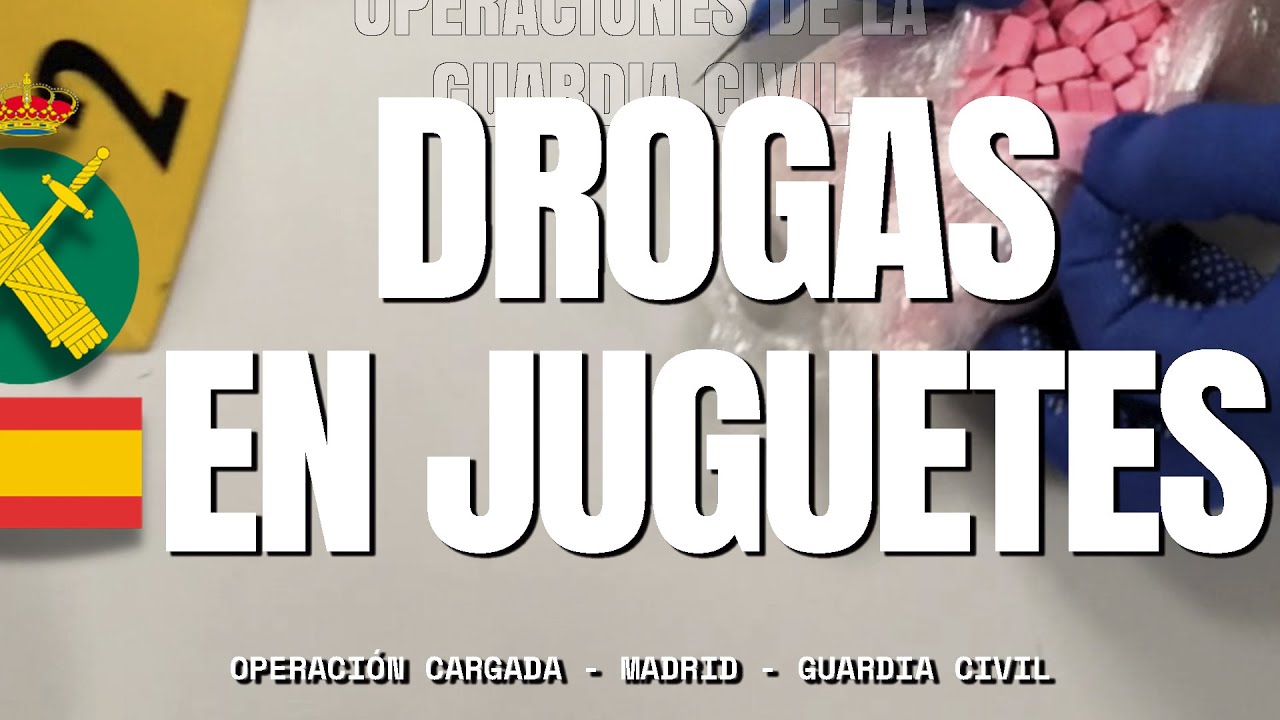 La Guardia Civil desarticula una organización que enviaba drogas de diseño en juguetes