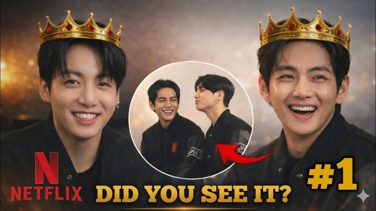 Netflix Didn’t Expect Taekook to Do This… That One Look Changed Everything 👑💜