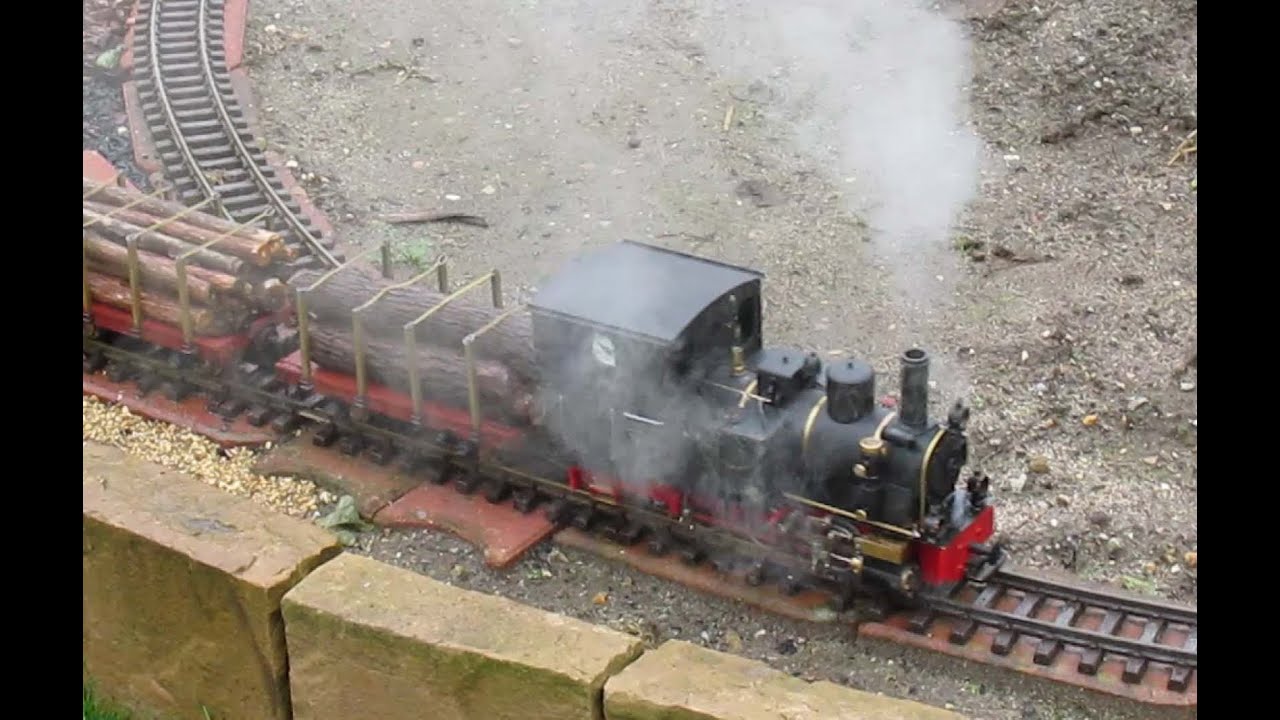 Gartenbahn mit Echtdampf - 99 211 