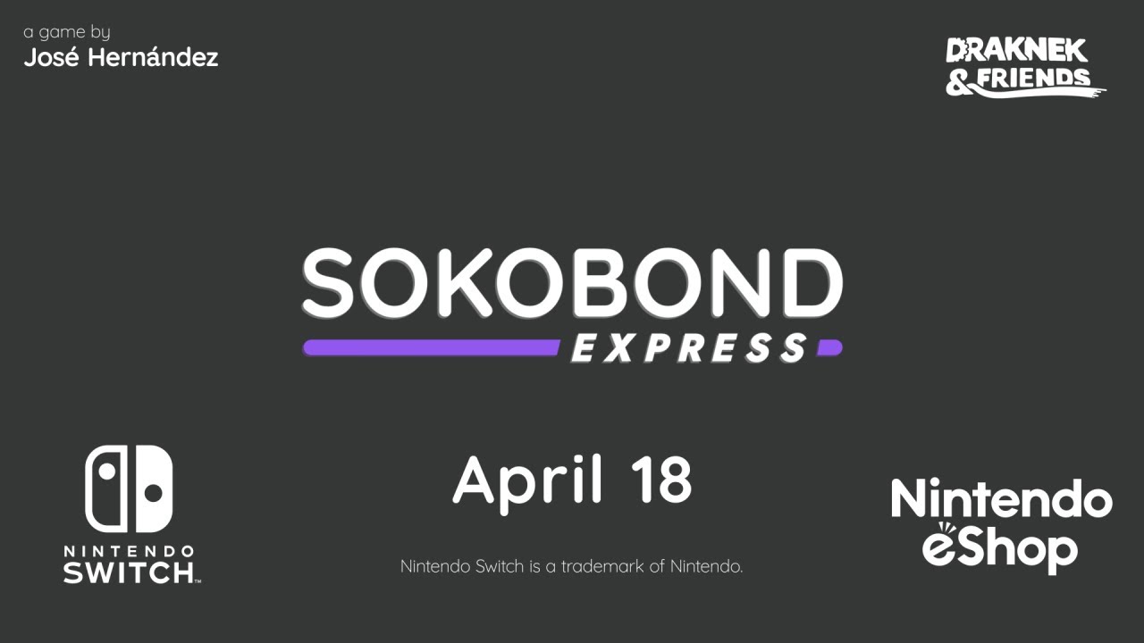 Sokobond Express - OUT NOW on Nintendo Switch
