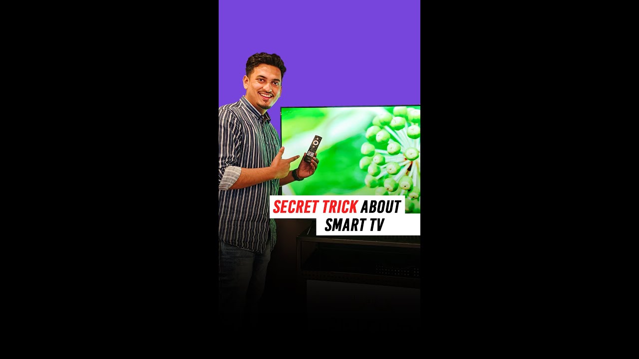 Perfect Trick to Switch Off Smart TV! 🤫🤓 #Shorts #YTShorts #Viral