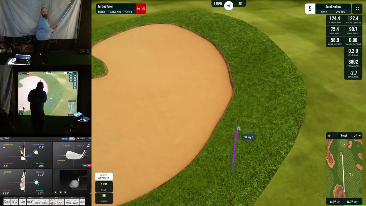 GSPro Simulator Golf Sand Hollow, Utah