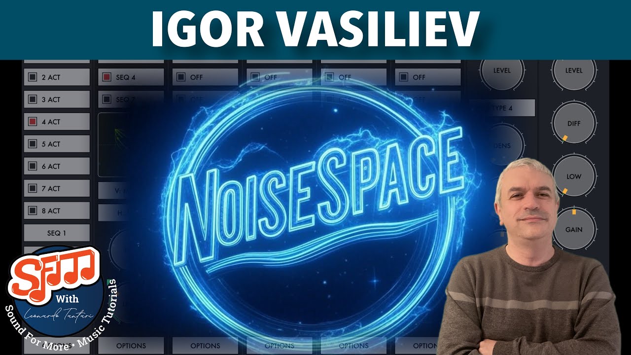 NEW💥Igor Vasiliev NoiseSpace Soundscapes Maker 🚀 AUv3 - Tutorial 1: Getting Started